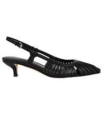 Calvin Klein Women's Movella Kitten Heel Slingback Pumps