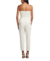 Tadashi Shoji Women's Banks Bow Waist Jumpsuit