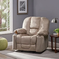 Streamdale Luxurious Manual Recliner in Coffee