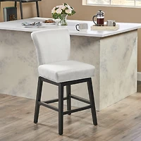 Streamdale Beige Swivel Counter Stool Comfort, Style in Any Room