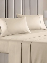 4 Piece Sheet Set 100% Cotton 1000 Thread Count
