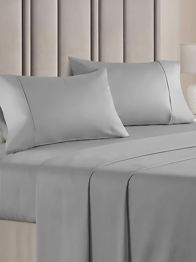 4 Piece Sheet Set 100% Cotton 1000 Thread Count