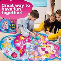Quokka 2x3 Feet Giant Shaped Glitter Floor Puzzles for Kids Ages 3-5