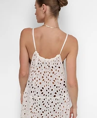 Dkny Women's Tiered Maxi Dress Swim Cover-Up