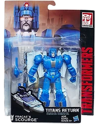 Scourge and Fracas Deluxe Class | Transformers Generations Titans Return