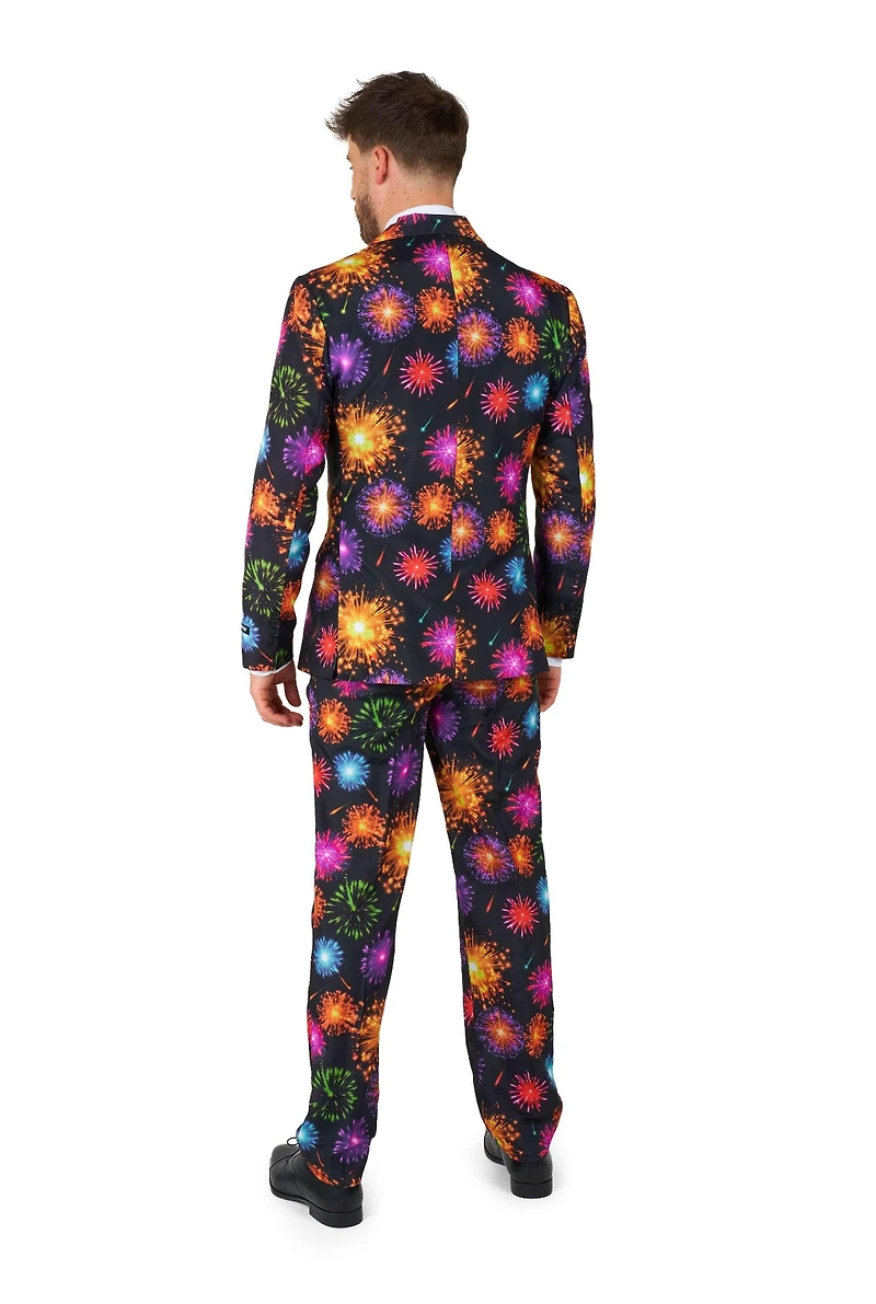 Suitmeister Men's Party Costume - Funny Balloons And Confetti Suit