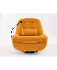 Streamdale Furniture Power Recliner Swivel Glider Usb Charger With Bluetooth Music Player Different Function Sleep Working Game and Leisure Model Oran