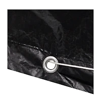 vidaXL Patio Furniture Cover 8 Eyelets 44.5"x44.5"x28.7"