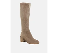 Sinaloa Microfiber Knee High Boots Women