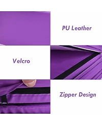 Costway Gymnastics Yoga Mat Thick Folding Panel Gym 4'x8'