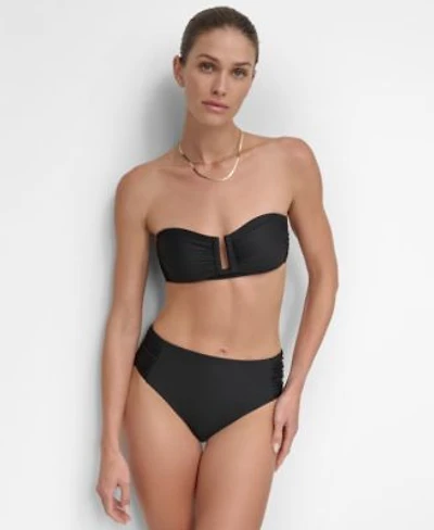 Dkny Womens Bandeau Bikini Top Bottoms