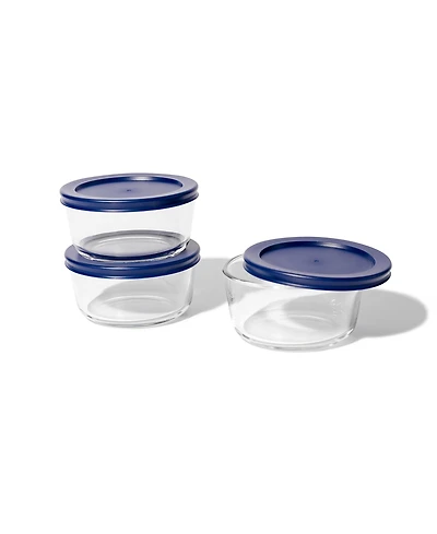 Dura Living -Piece Cup Round Food Storage and Meal Prep Container Set