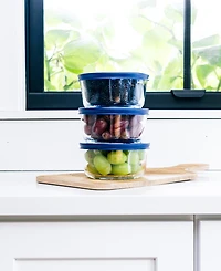 Dura Living -Piece Cup Round Food Storage and Meal Prep Container Set