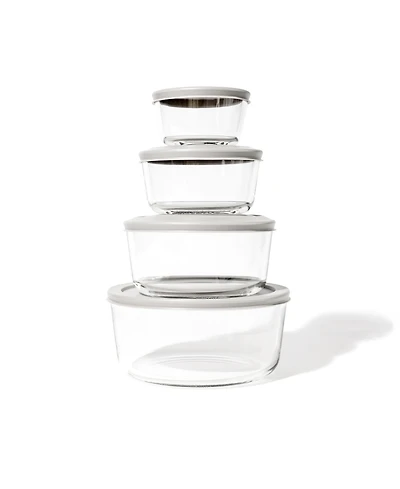 Dura Living -Piece Round Nesting Food Storage and Meal Prep Container Set