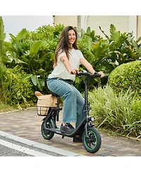 GoFlow Electric Scooter with Seat
