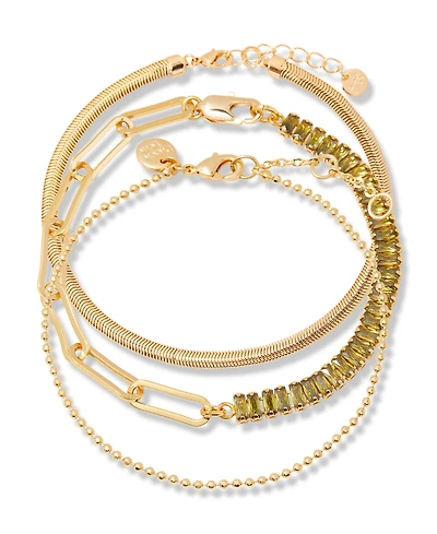 brook & york Priya Birthstone Tennis Bracelet