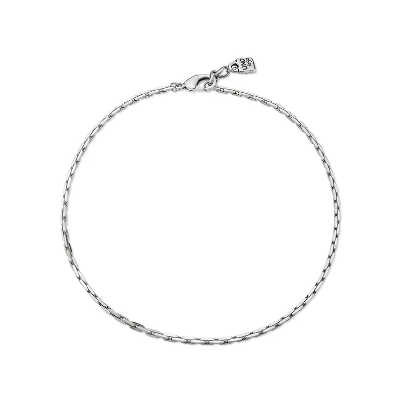 UNOde50 Sterling Silver Padlock Charms Necklace