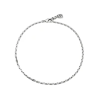 UNOde50 Sterling Silver Padlock Charms Necklace