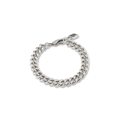 UNOde50 Sterling Silver Chain Metal Clad Bracelet