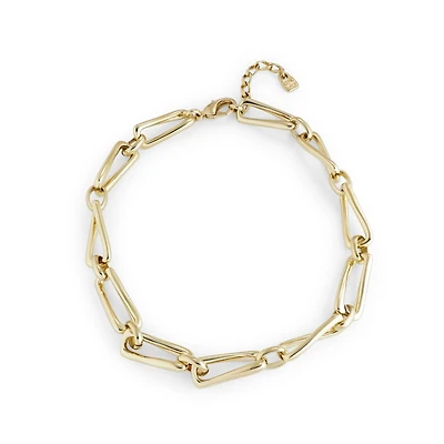 UNOde50 Metal Alloy Square Links Necklace