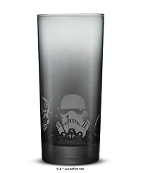 JoyJolt Star Wars Dark Side Tall Drinking Glasses, Set of 4