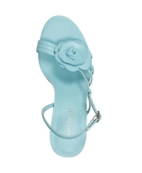 Marc Fisher Women's Hallan Rose Tapered Heel Sandals