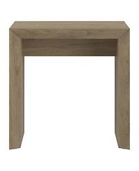 Hudson & Canal 22" Oswin Wide Rectangular Side Table