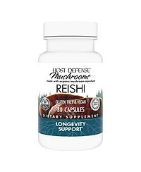 Host Defense Reishi Capsules Heart Immune Health Support Supplement Mushroom Supplement To Support Energy Vitality Reishi Supplement To Aid Overall Well Being