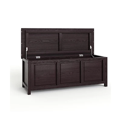 John Louis Home Solid Wood Open Top Storage Bench