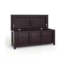 John Louis Home Solid Wood Open Top Storage Bench