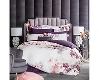 Togas Wilma Duvet cover King violet-white
