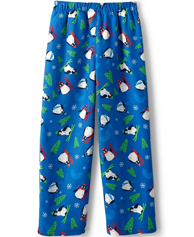 Lands' End Big Girls Flannel Pajama Pants