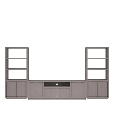 Furniture Tivie 84" Media 3 Pc Console Set