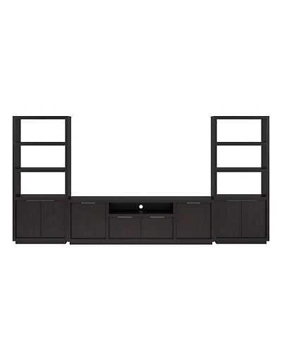Furniture Tivie 84" Media 3 Pc Console Set
