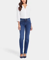 Nydj Women's Marilyn Straight Jeans