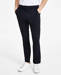 Alfani Men's Classic-Fit Solid Stretch Suit Pants, Created for Macy's