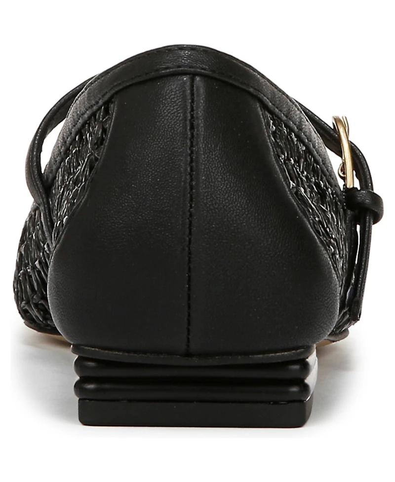 Franco Sarto Women's Tinsley 2 Square Toe Mary Jane Flats