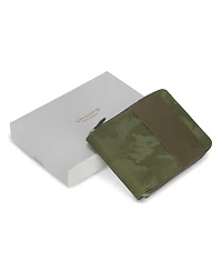 Champs Men's Camo Collection Leather Zip Around Wallet