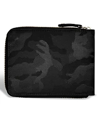 Champs Men's Camo Collection Leather Zip Around Wallet