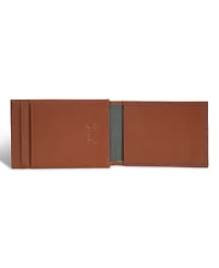 Champs Men's Onyx Collection Leather Mag Hybrid Card Holder