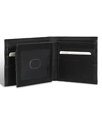 Champs Men's Classic Collection Leather Center-Wing Wallet