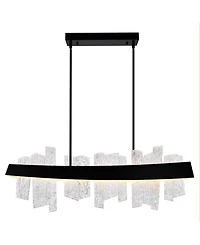Cwi Lighting 14" Metal Guadiana Led Chandelier