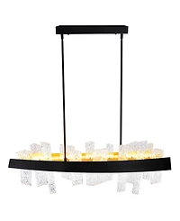 Cwi Lighting 14" Metal Guadiana Led Chandelier