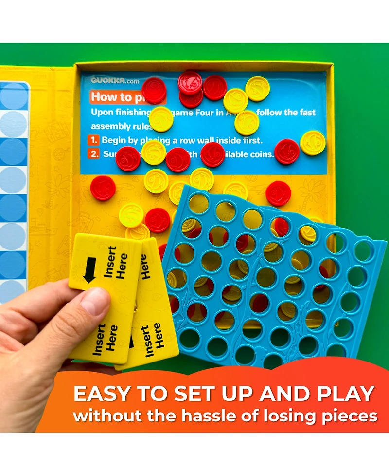 Quokka Magnet Game for Kids 3-5 - Travel I Road Trip Plane Car Ride