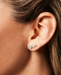 Emily in Paris Gold-Tone Pave & Marquise Crystal Drop Earrings