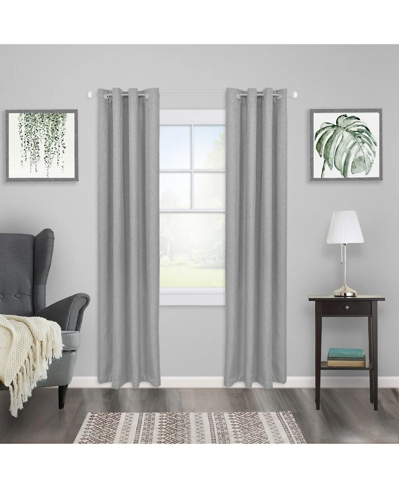 Kenney Fast Fit Easy Install Shania 5/8" Decorative Window Curtain Rod
