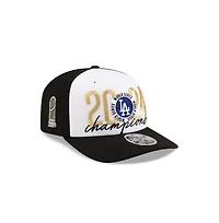 New Era Men's Black Los Angeles Dodgers 2024 World Series Champions Locker Room 9SEVENTY Adjustable Hat