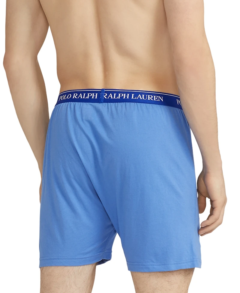 Polo Ralph Lauren Men's 5-Pack Classic-Fit Cotton Knit Boxers