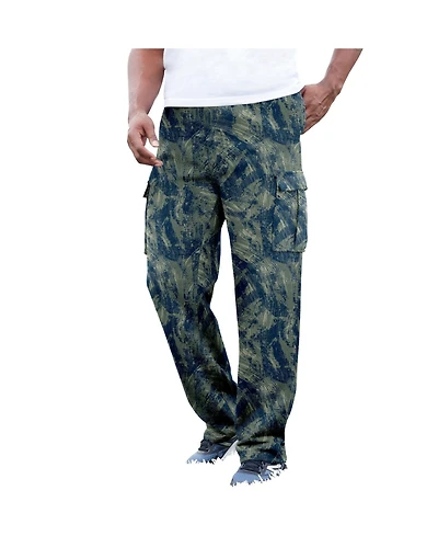 KingSize Big & Tall Fleece Cargo Sweatpants
