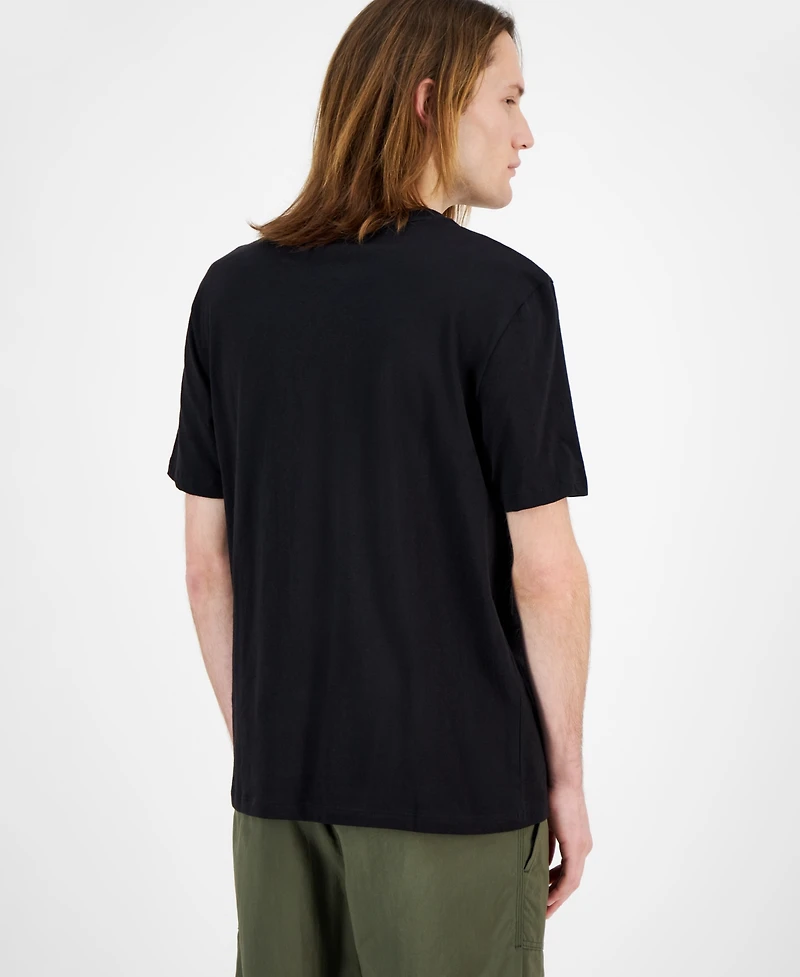 Hugo by Boss Men's Diakromio Short Sleeve Crewneck Logo Graphic T-Shirt